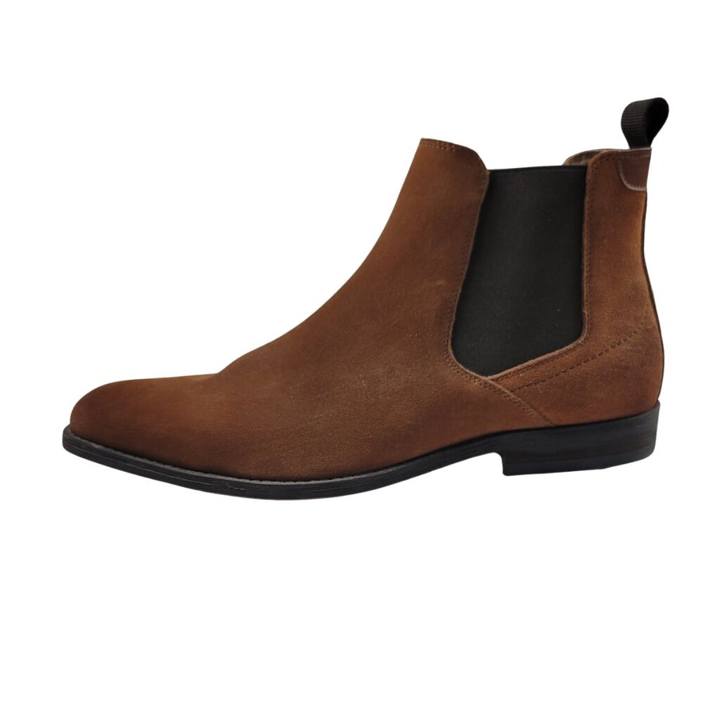 Aldo Collen Brown Suede Chelsea Boots NWOT Sz 13